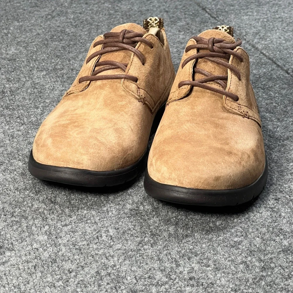 UGG Australia Bowmore Chestnut Suede Lace Up‎ Oxford Shoes 1006692 Mens 8